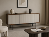 Brie Wood Sideboard, American Walnut